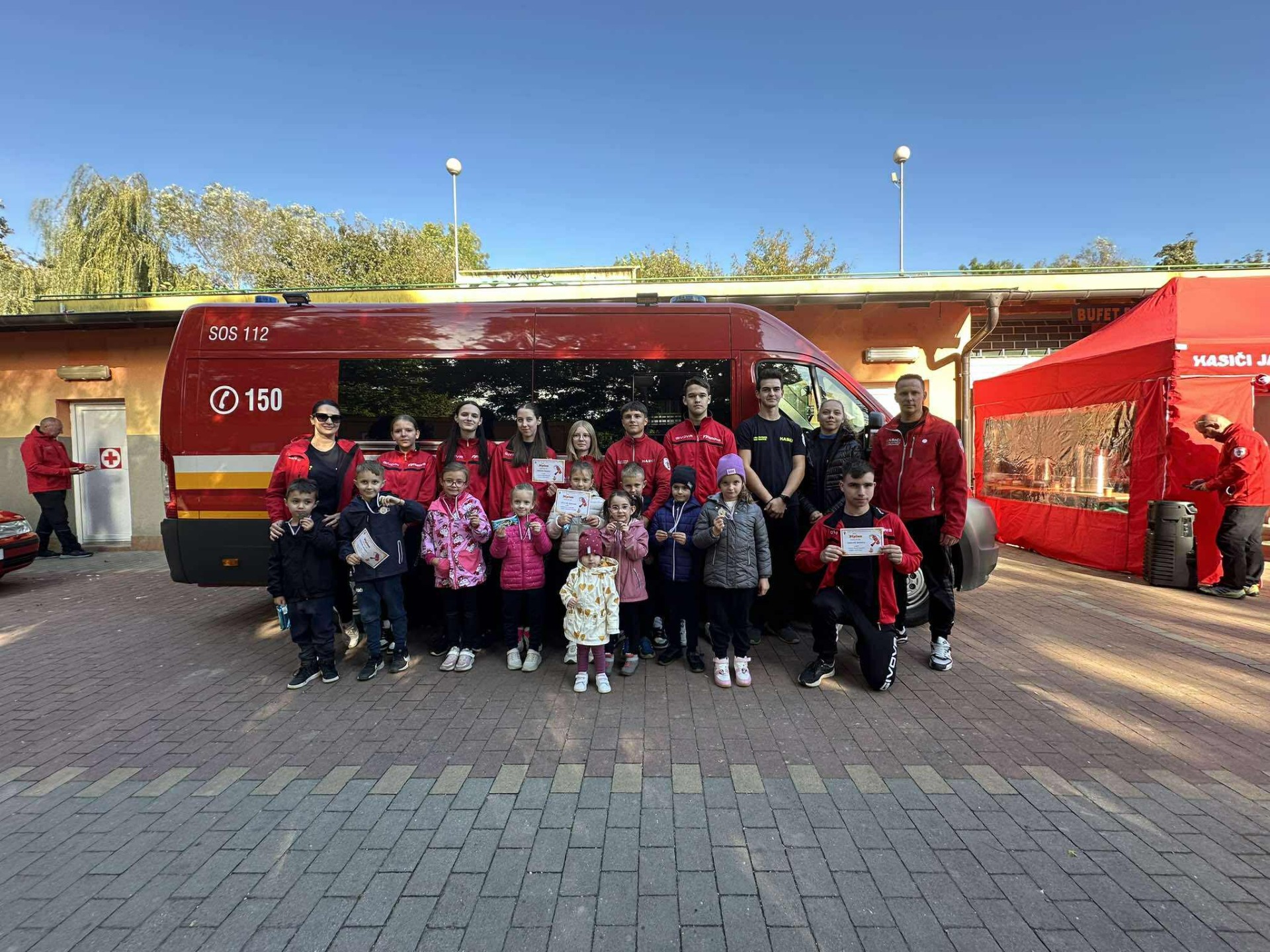 Kolektív mladých hasičov Jaslovské Bohunice 2025